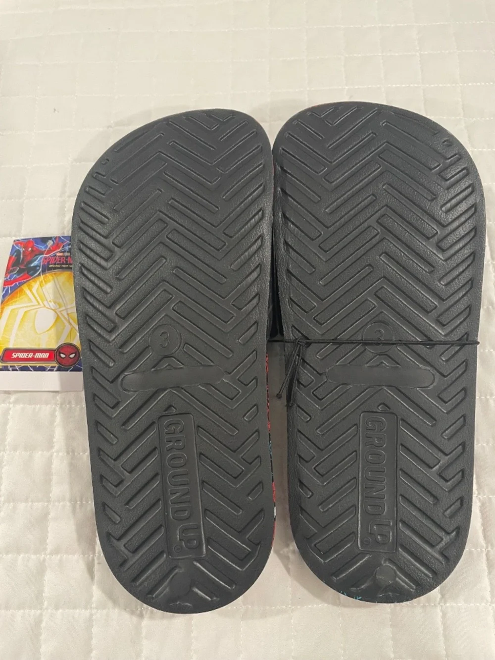 Spiderman size black